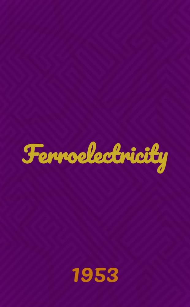 Ferroelectricity