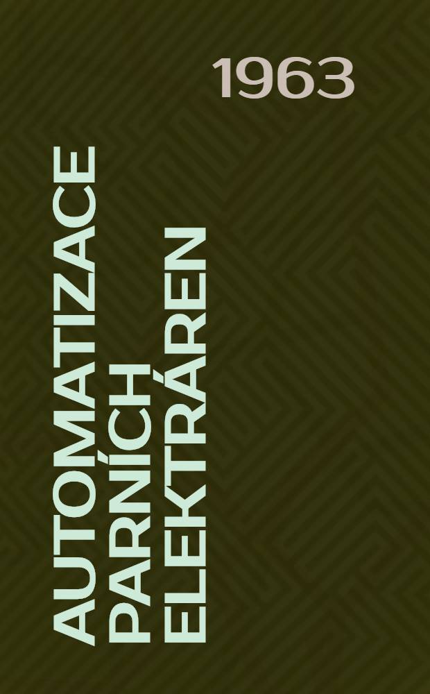 Automatizace parních elektráren