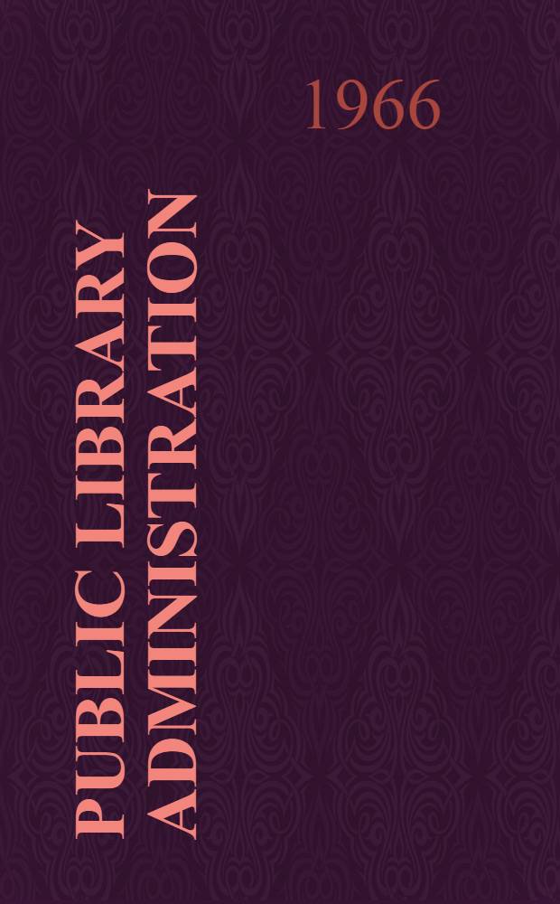 Public library administration : An examination guidebook