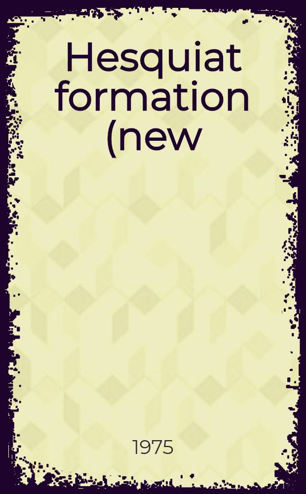 Hesquiat formation (new) : a neritic channel and interchannel deposit of Oligocene age, Western Vancouver Island, British Columbia (92E)