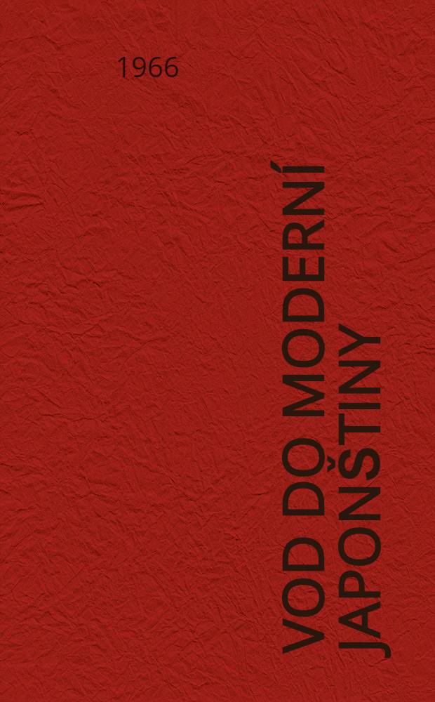 Úvod do moderní japonštiny