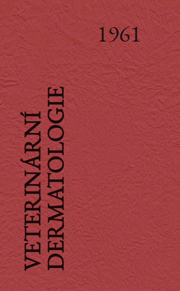 Veterinární dermatologie