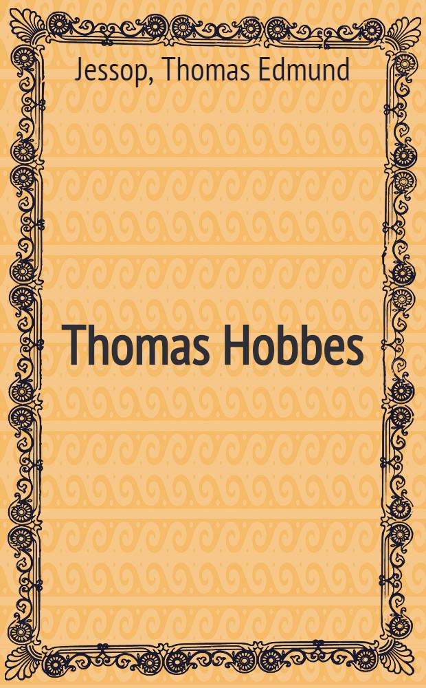 Thomas Hobbes