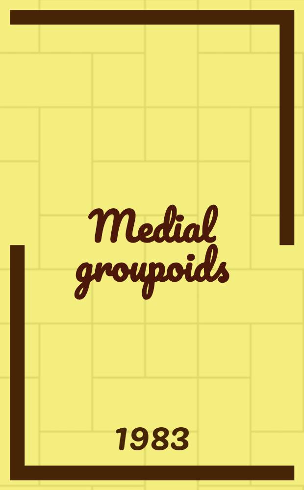 Medial groupoids