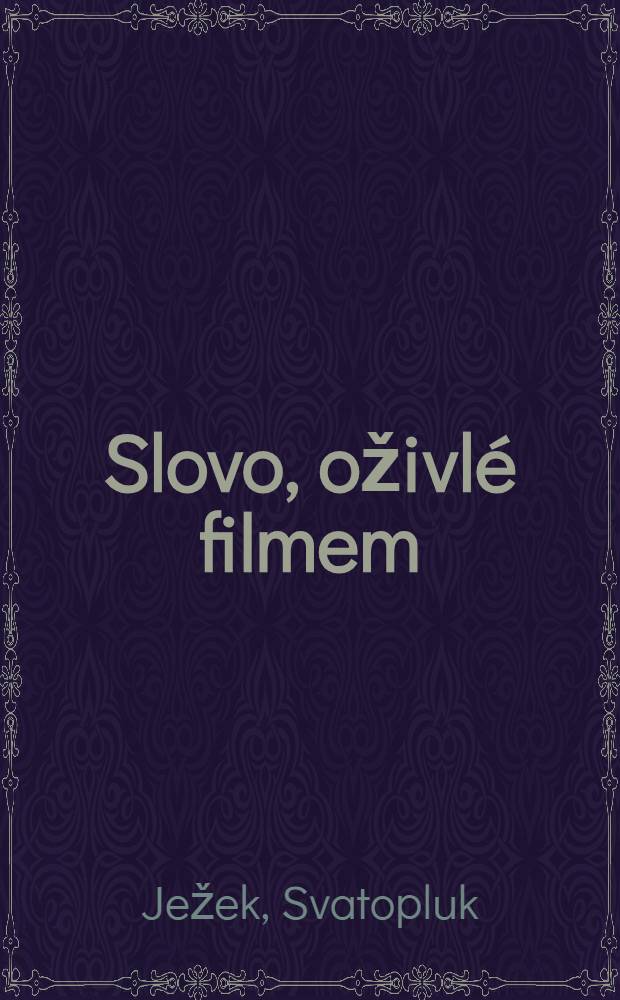 Slovo, oživlé filmem