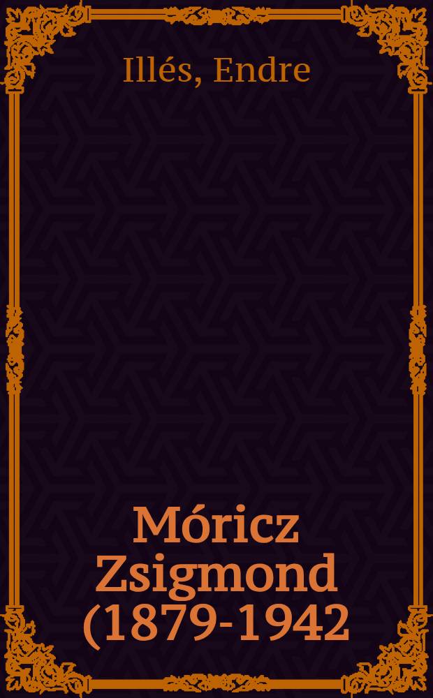 Móricz Zsigmond (1879-1942)