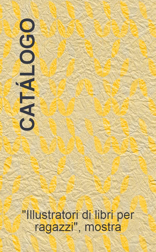 [Cat&aacute;logo