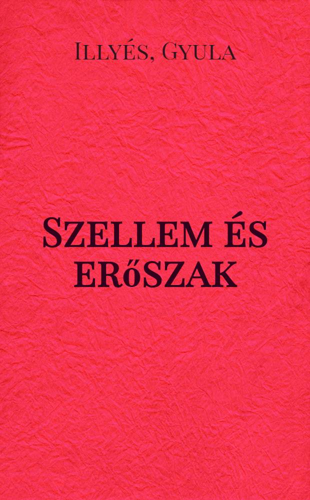 Szellem és erőszak