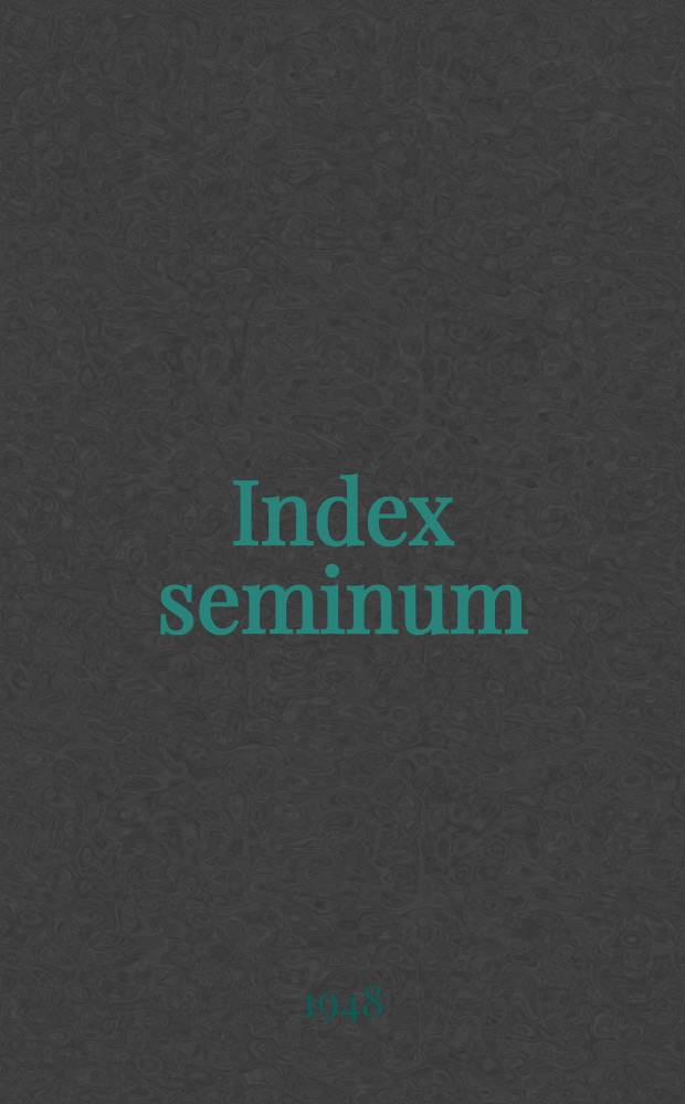 Index seminum