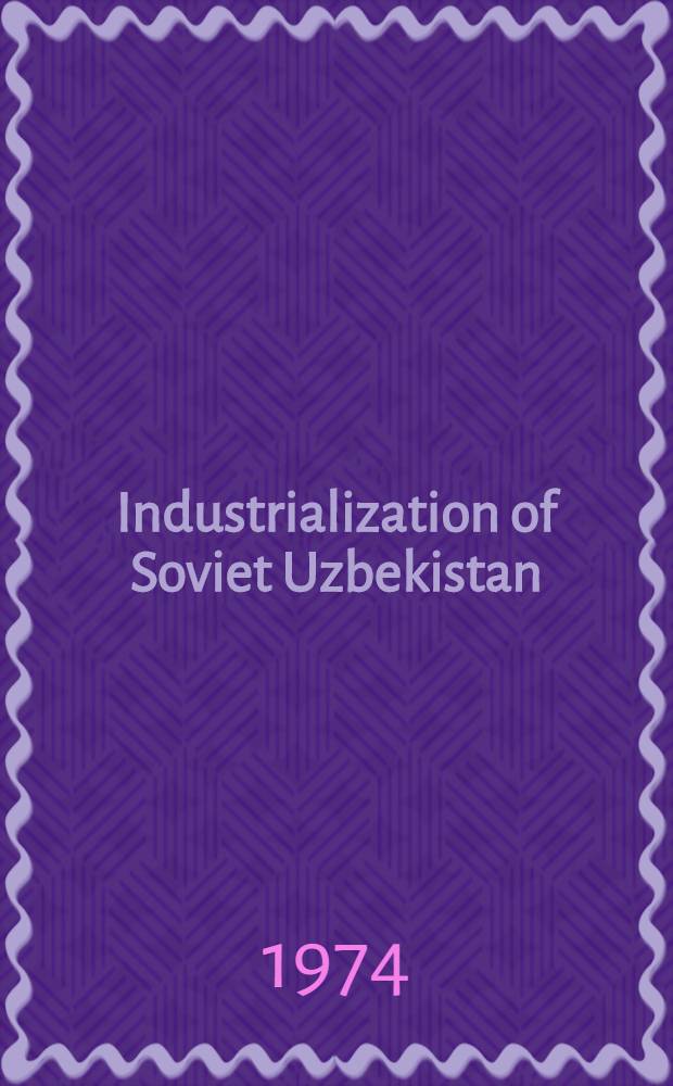 Industrialization of Soviet Uzbekistan