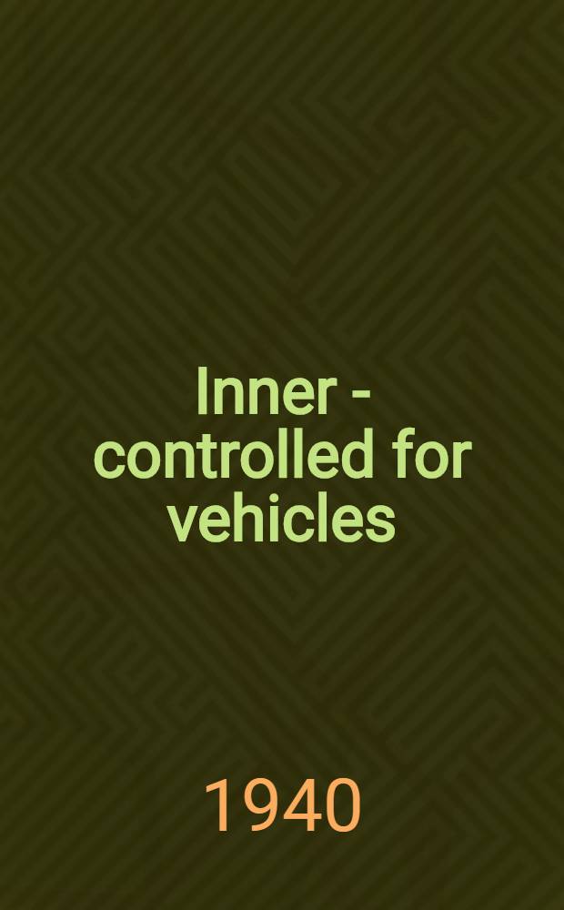 Inner - controlled for vehicles (after market) : Commercial standard CS82-41 : Effective date for new production from January 1, 1941