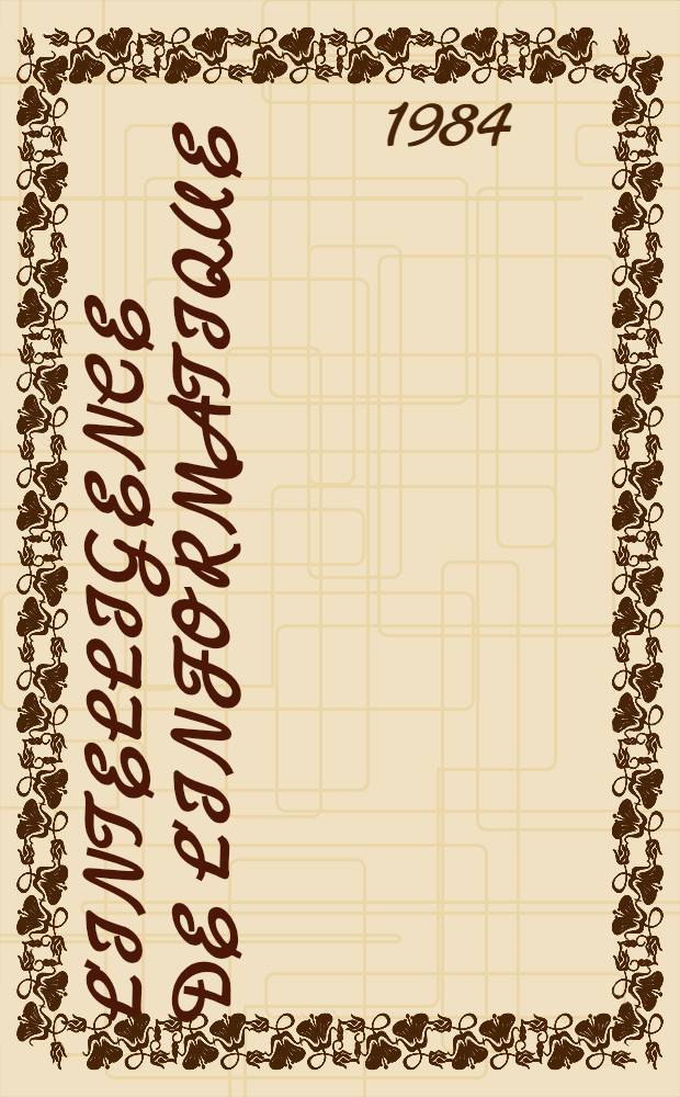 L'intelligence de l'informatique