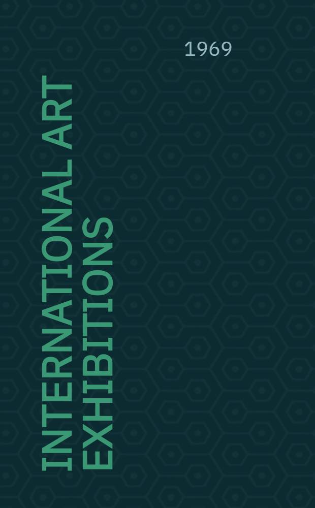 International art exhibitions