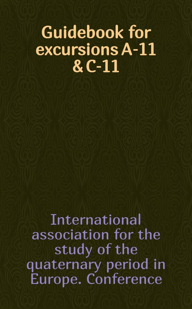 Guidebook for excursions A-11 & C-11 : Uzbek SSR, Tajik SSR