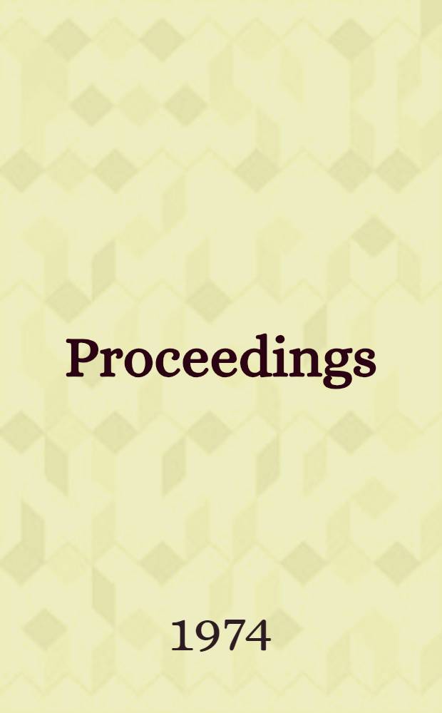 Proceedings