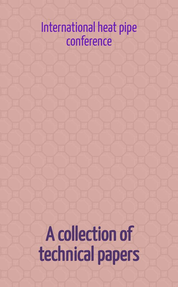 A collection of technical papers