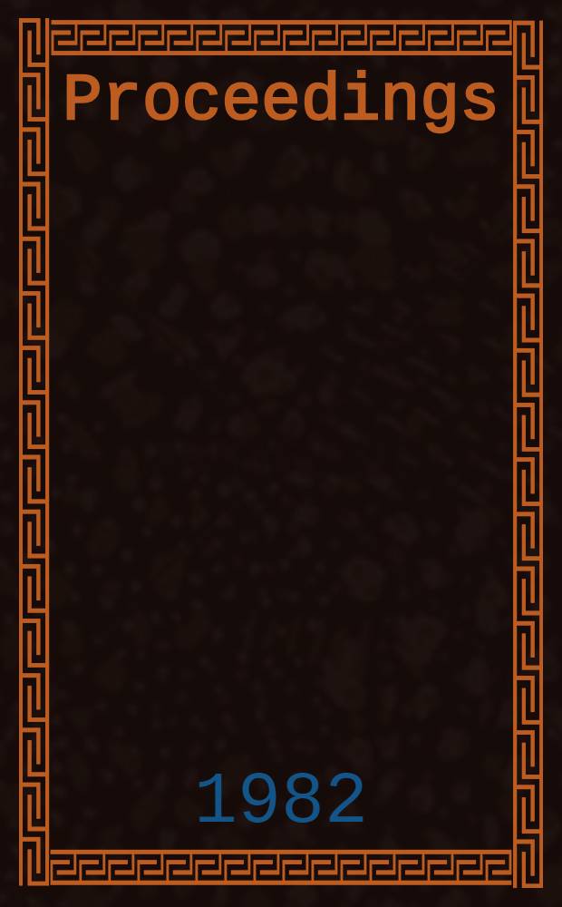 Proceedings