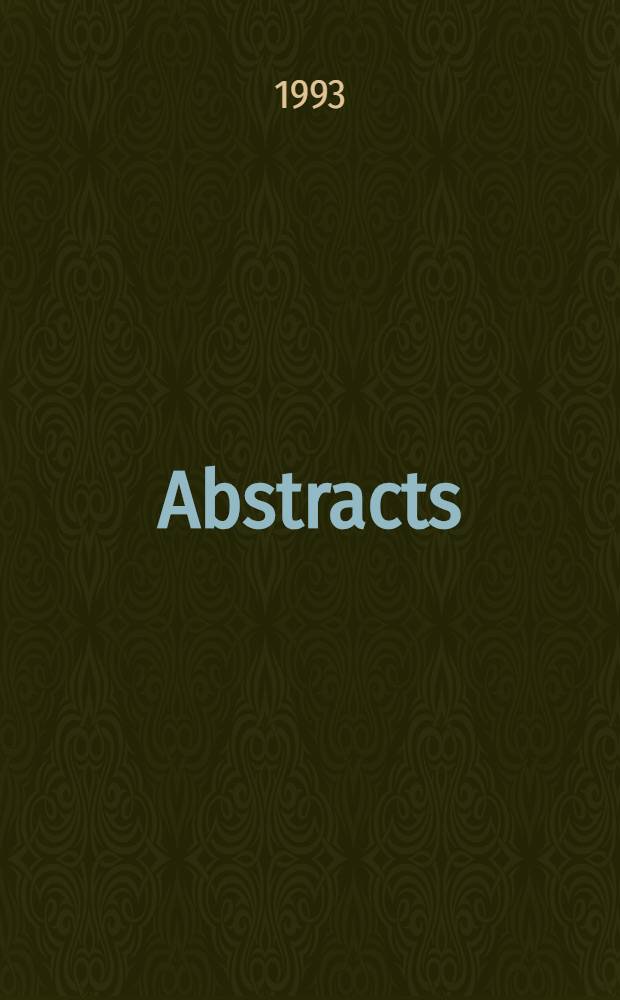 Abstracts
