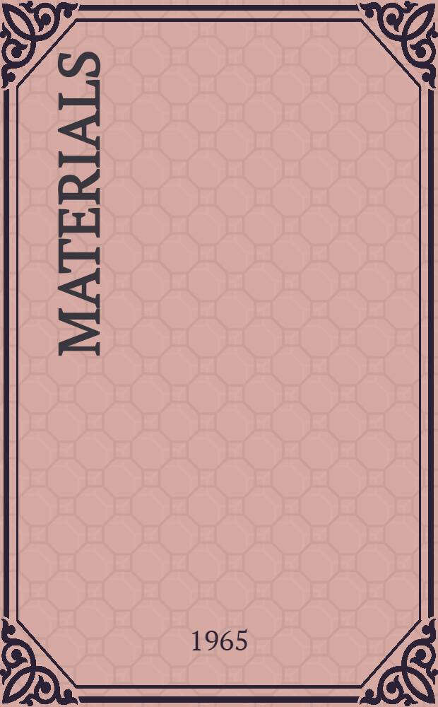 [Materials]