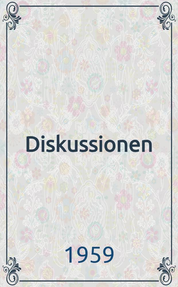 Diskussionen