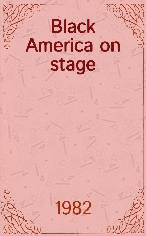 Black America on stage