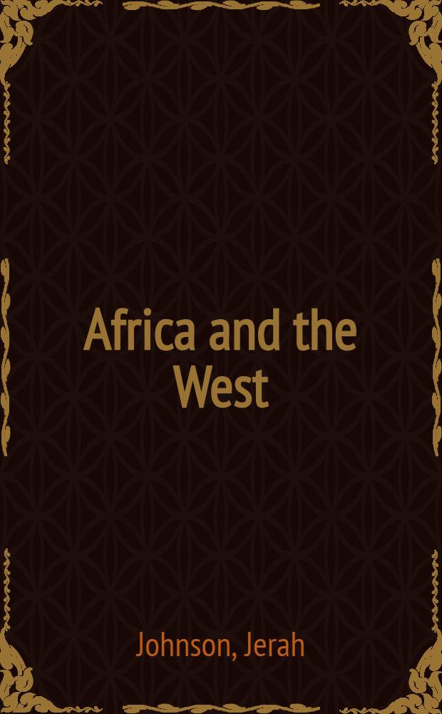 Africa and the West