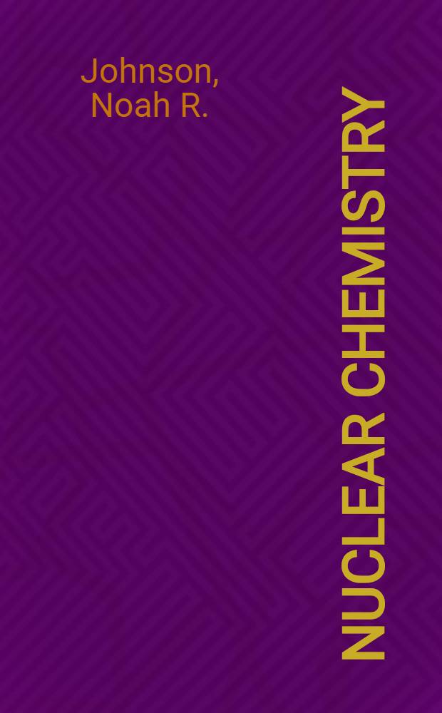 Nuclear chemistry