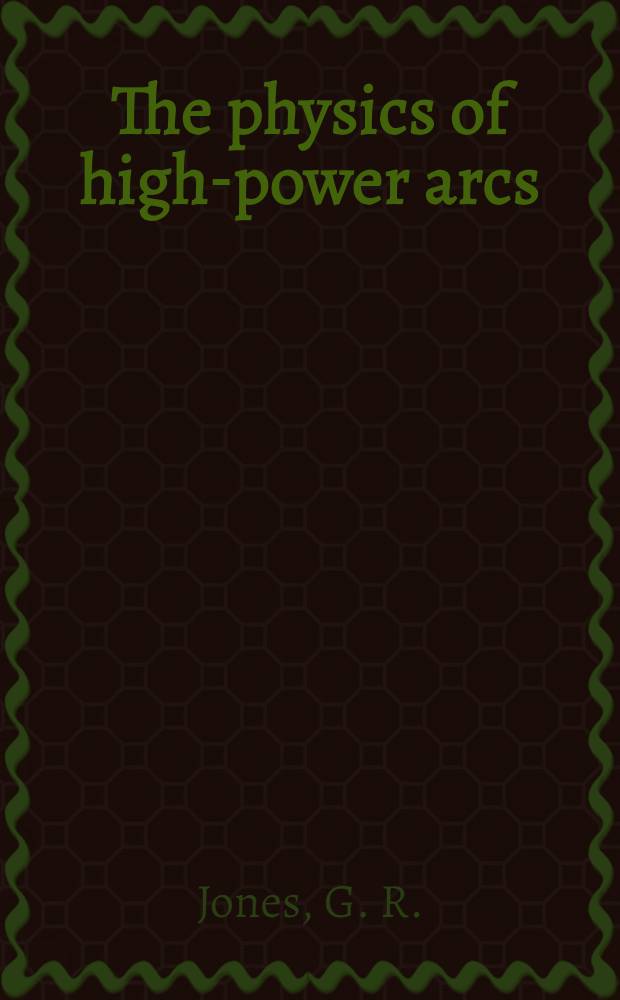 The physics of high-power arcs
