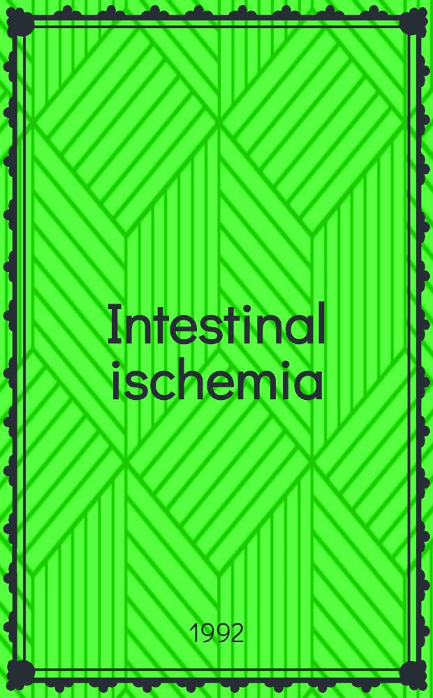 Intestinal ischemia
