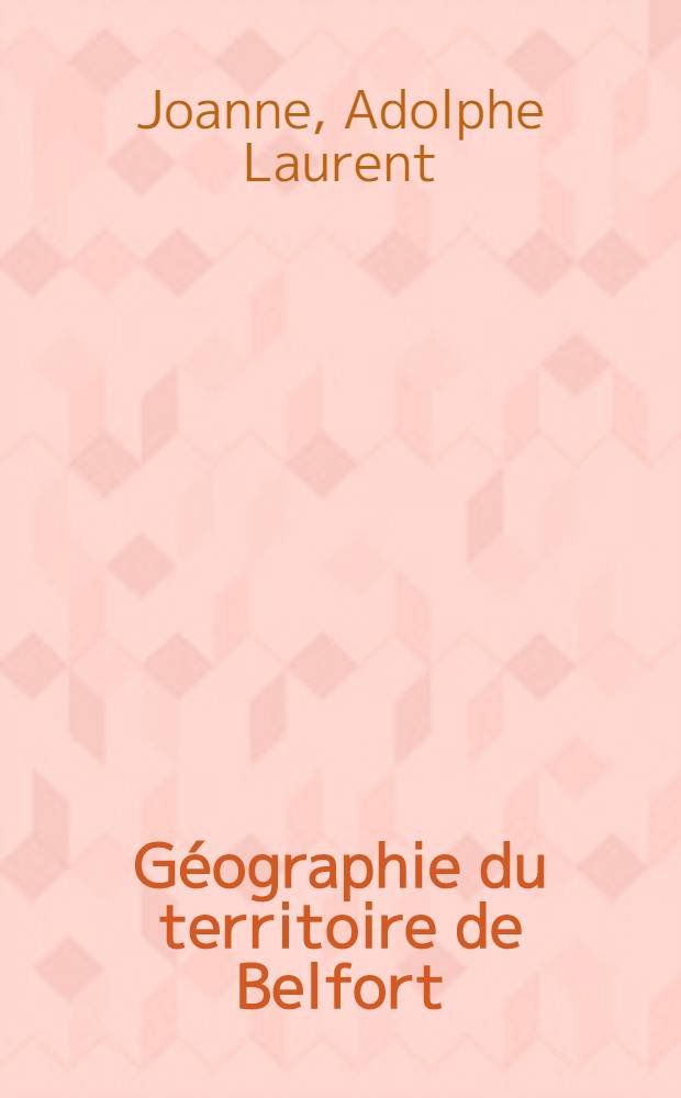 Géographie du territoire de Belfort