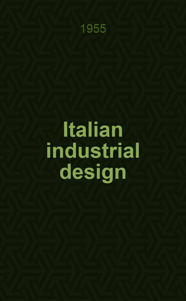 Italian industrial design