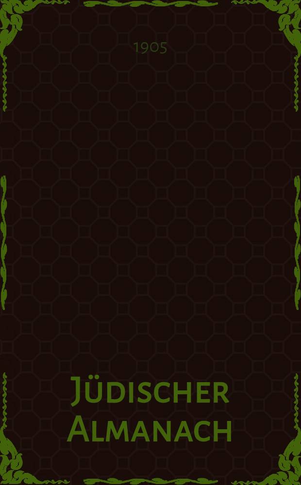 Jüdischer Almanach
