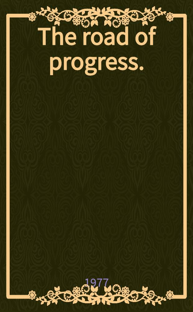 The road of progress.