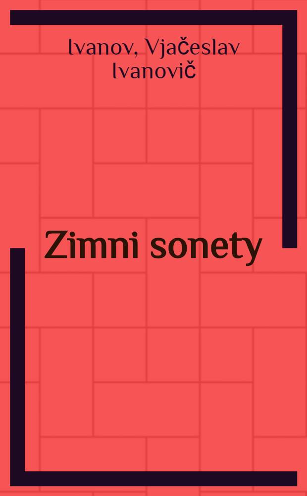 Zimni sonety