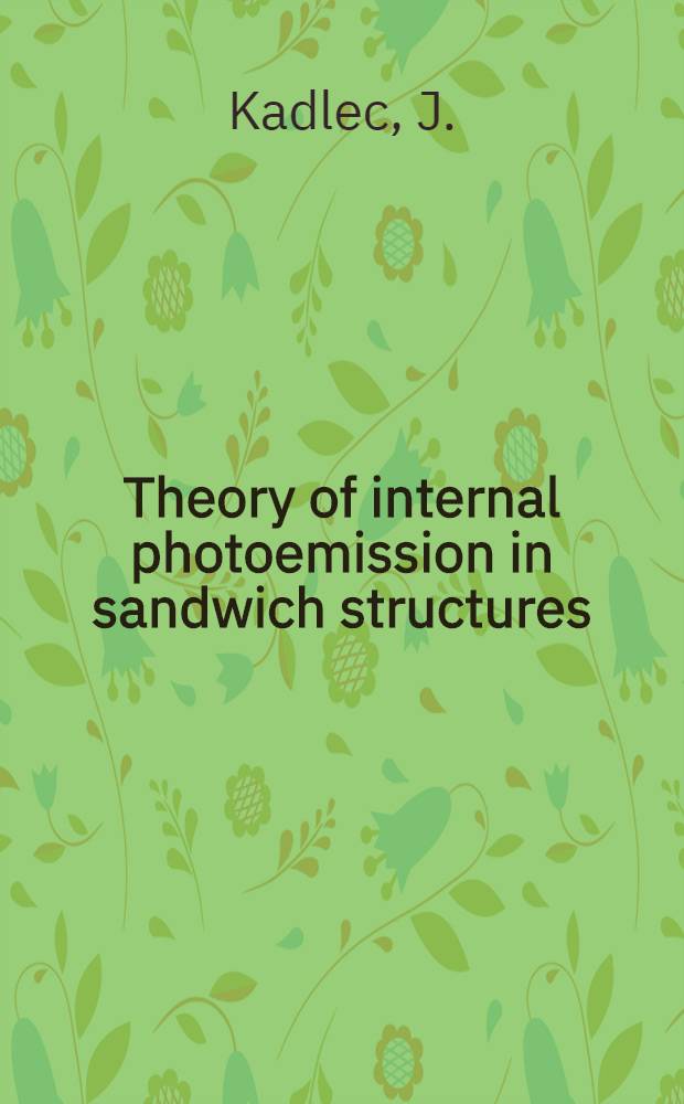 Theory of internal photoemission in sandwich structures