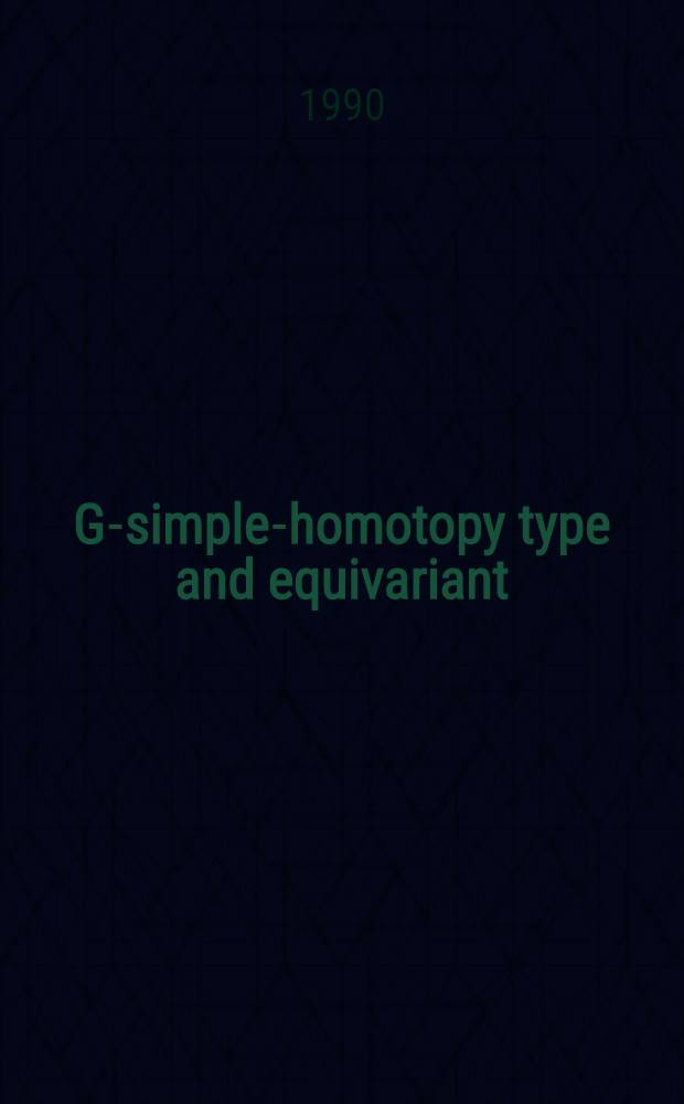 G-simple-homotopy type and equivariant : Hilbert cubes for a finite group G