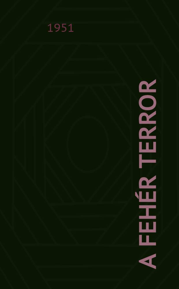 A fehér terror