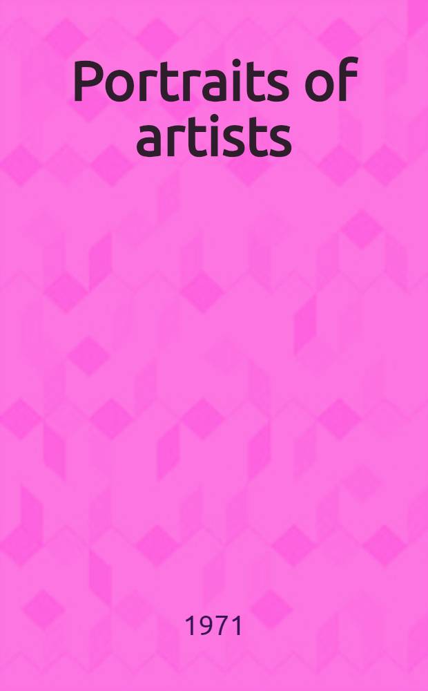 [Portraits of artists]
