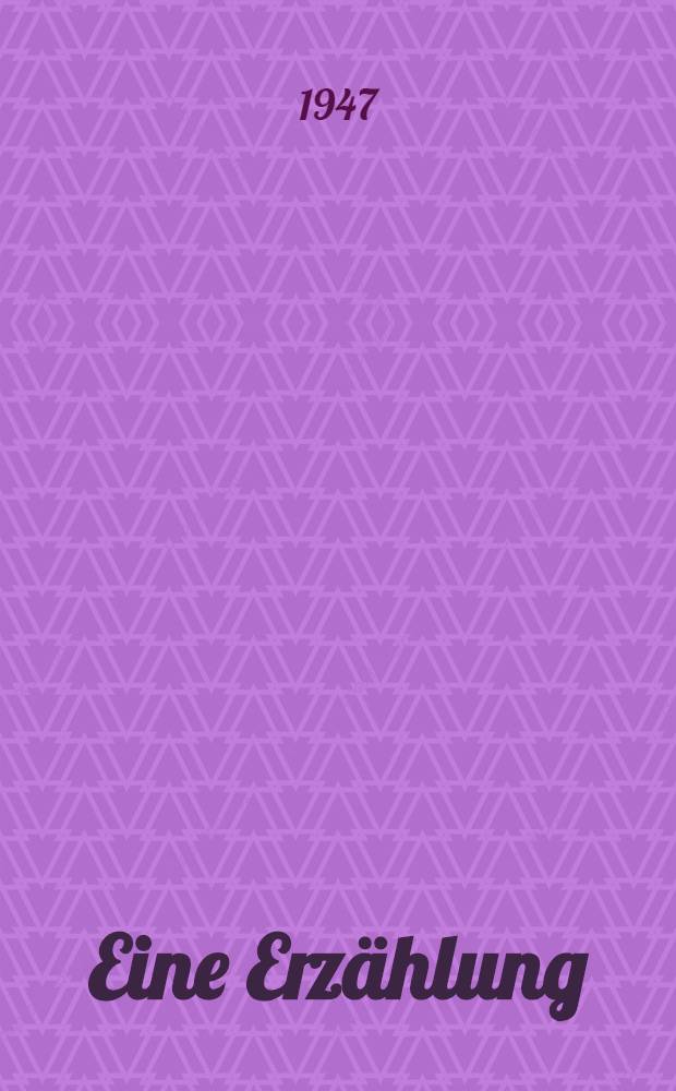 Eine Erzählung