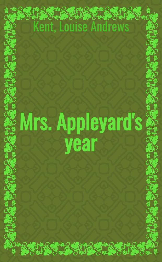 Mrs. Appleyard's year