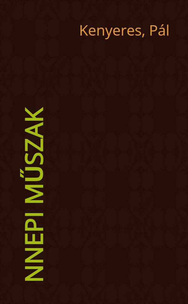 Ünnepi műszak