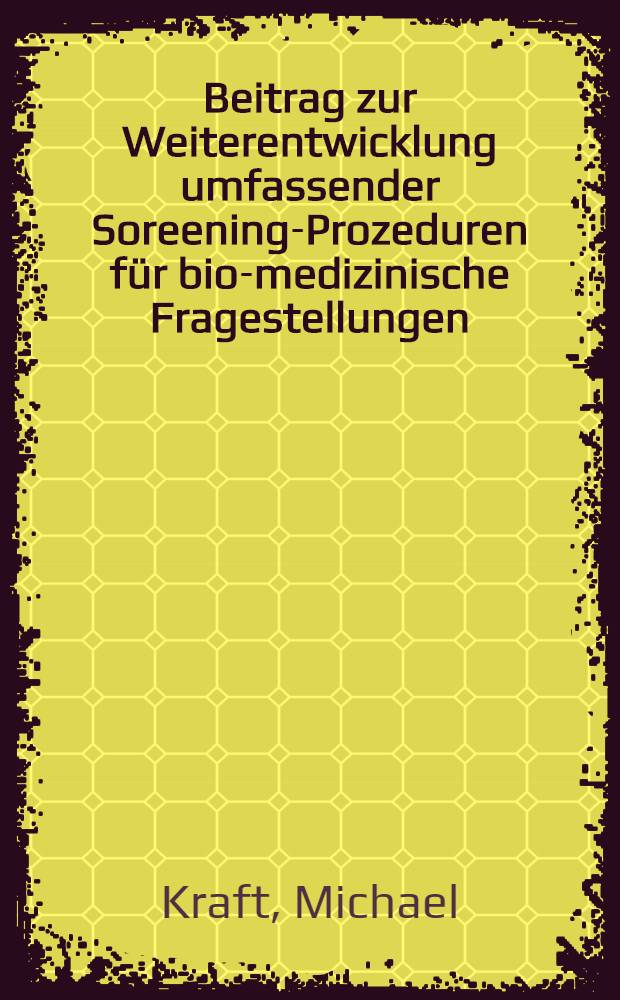 Beitrag zur Weiterentwicklung umfassender Soreening-Prozeduren für bio-medizinische Fragestellungen : Gleichzeitiger gas-chromatographisch / massenspektrometrischer Nachw. von Hydroxy- u. Phenolalkylaminen (Stimulanzien, β-Blocker, Narkotika) sowie synthetischen u. endogenen anabol-androgenen Steroiden nach extraktiver Acylierung, u. gezielter Trimethylsilylierung : Diss