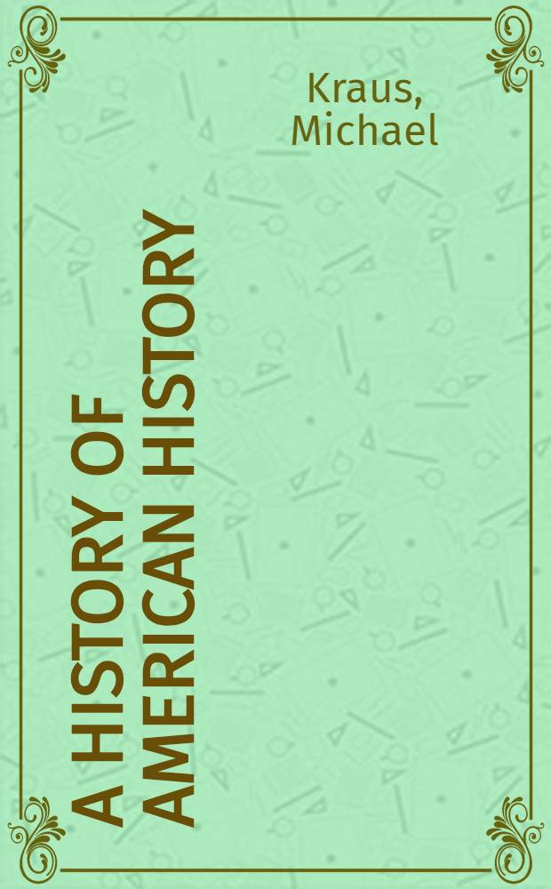 A history of American history