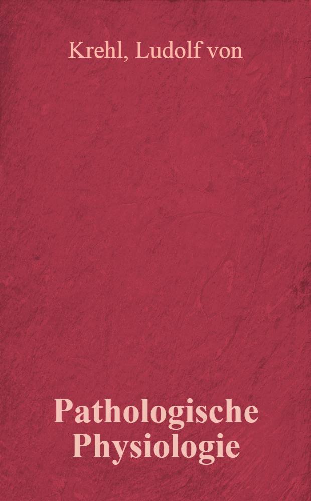 Pathologische Physiologie