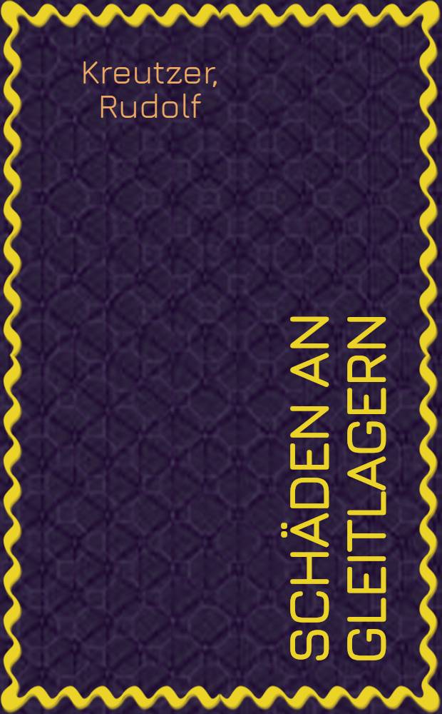 Schäden an Gleitlagern