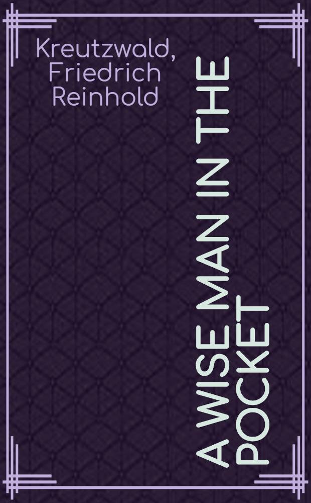 A wise man in the pocket : A fairy tale