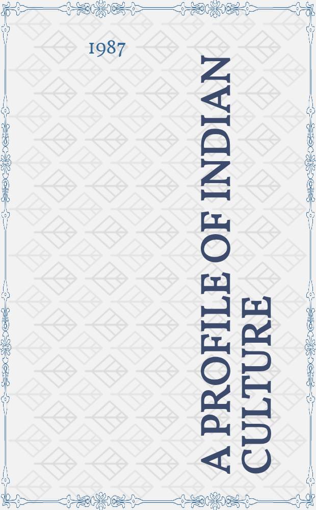 A profile of Indian culture