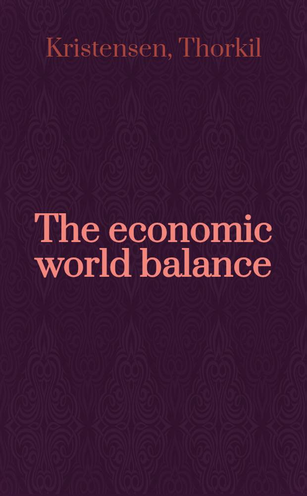 The economic world balance