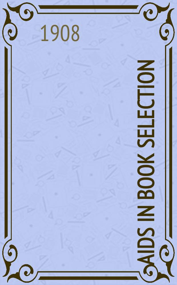 Aids in book selection