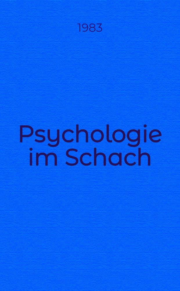 Psychologie im Schach